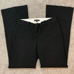 Ann Taylor black flare leg dress pants size 4